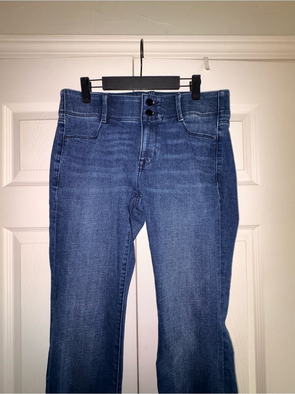 Apt. 9 Dark Blue Bootcut Jeans With Tummy Control - Picture 5 of 16